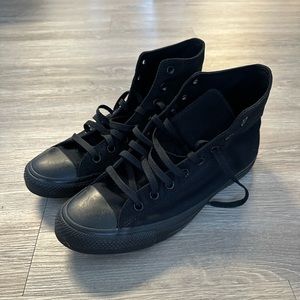 Converse Chuck MonoChrome Black Hi-Top Men’s 10